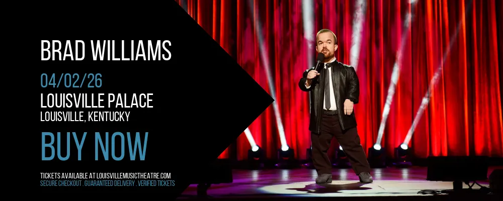 Brad Williams at Louisville Palace
