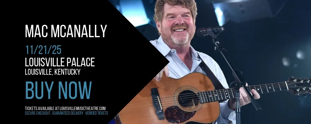 Mac McAnally at Louisville Palace