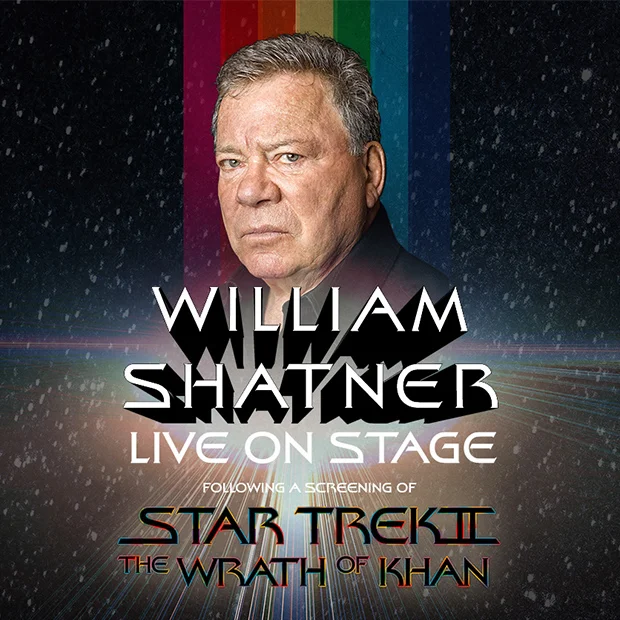 William Shatner Live After a Screening of Star Trek II tickets